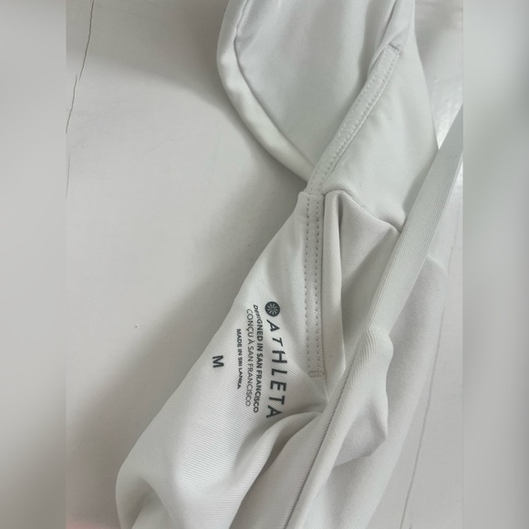 Athleta Scoop Bikini Top and Athleta Swim Clean White Bottom SET $120 - Picture 6 of 9